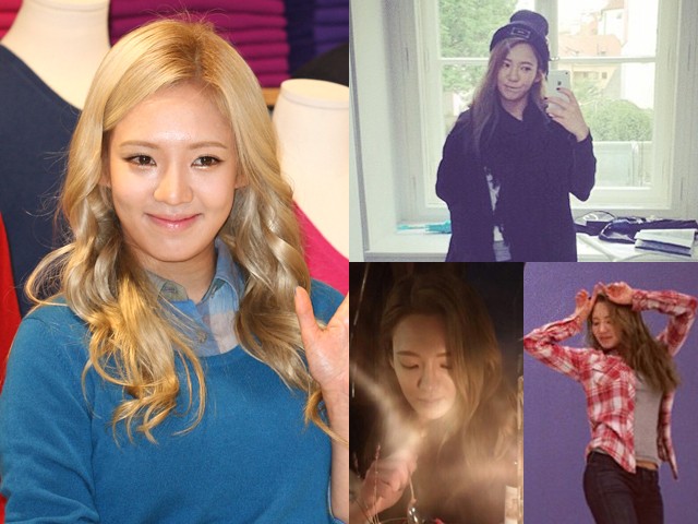 Hyoyeon SNSD Lebih Cantik Rambut Pirang atau Coklat?
