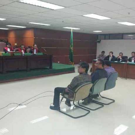 Choel Bersaksi untuk Andi Mallarangeng di PN Tipikor