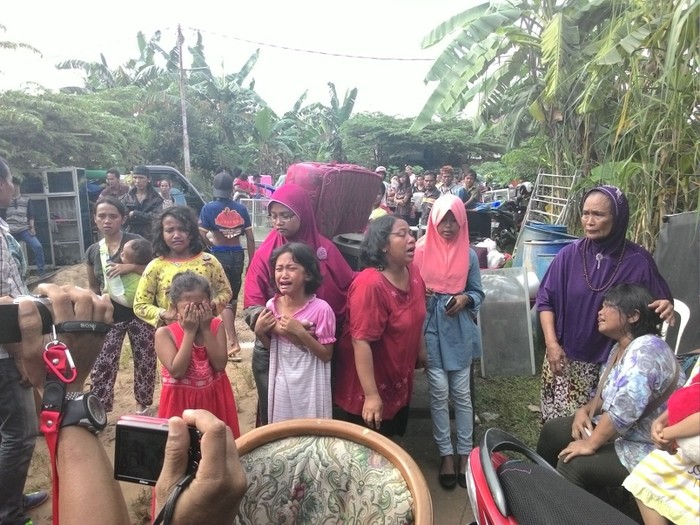 Jerit Tangis Warnai Eksekusi Lahan di Samarinda