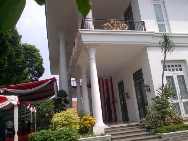 Nuansa Serba Putih di Rumah Polonia Tempat Deklarasi Prabowo-Hatta