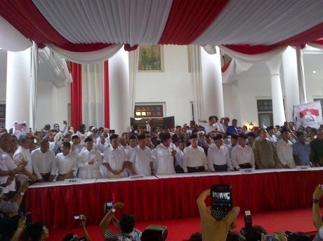 Akhirnya Golkar Ikut Deklarasikan Duet Prabowo-Hatta