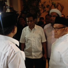 Dikunjungi Prabowo, Ical: Good Speech