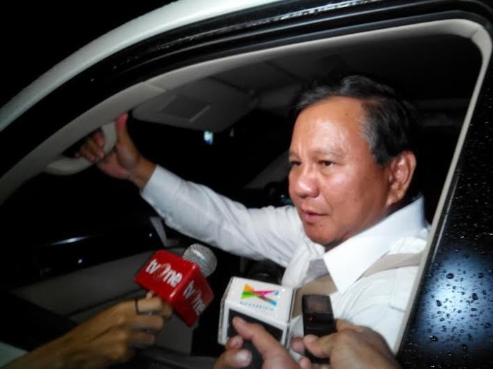 Usai Bertemu SBY, Prabowo: Tunggu Seminggu ke Depan