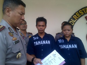 Pasutri Pembantu Rumah Tangga ini Gasak Harta Ketua DPRD Jateng