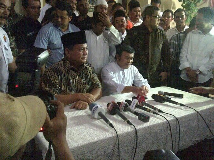Gerindra: Rhoma Irama Bagian dari Tim Pemenangan Prabowo Hatta