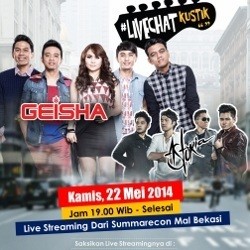 Geisha Tampil di LIVECHATkustik Bulan Ini