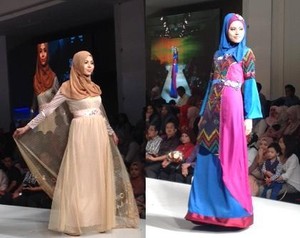 Ria Miranda Tampilkan Busana Muslim Terinsiprasi Gadis Minang