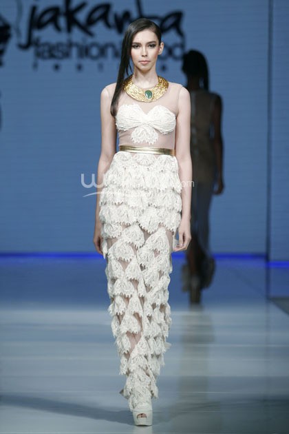 Ali Charisma The Butterfly and Crow. Jakarta Fashion & Food Festival 2014 at Grand Ballroom Harris Hotel. Kelapa Gading. 19 Mei 2013. Jakarta. [Foto: Mohammad Abduh/Wolipop]