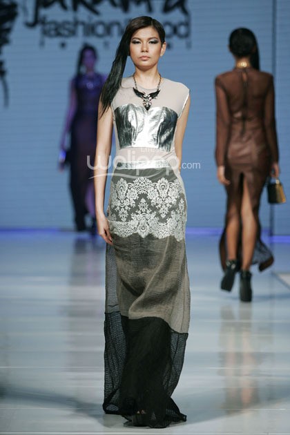 Ali Charisma The Butterfly and Crow. Jakarta Fashion & Food Festival 2014 at Grand Ballroom Harris Hotel. Kelapa Gading. 19 Mei 2013. Jakarta. [Foto: Mohammad Abduh/Wolipop]