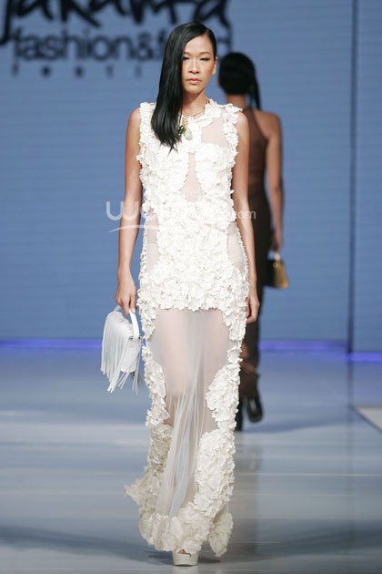 Ali Charisma The Butterfly and Crow. Jakarta Fashion & Food Festival 2014 at Grand Ballroom Harris Hotel. Kelapa Gading. 19 Mei 2013. Jakarta. [Foto: Mohammad Abduh/Wolipop]