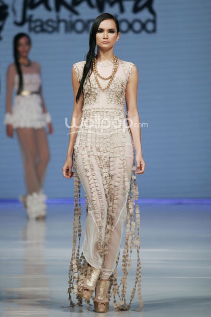 Ali Charisma The Butterfly and Crow. Jakarta Fashion & Food Festival 2014 at Grand Ballroom Harris Hotel. Kelapa Gading. 19 Mei 2013. Jakarta. [Foto: Mohammad Abduh/Wolipop]