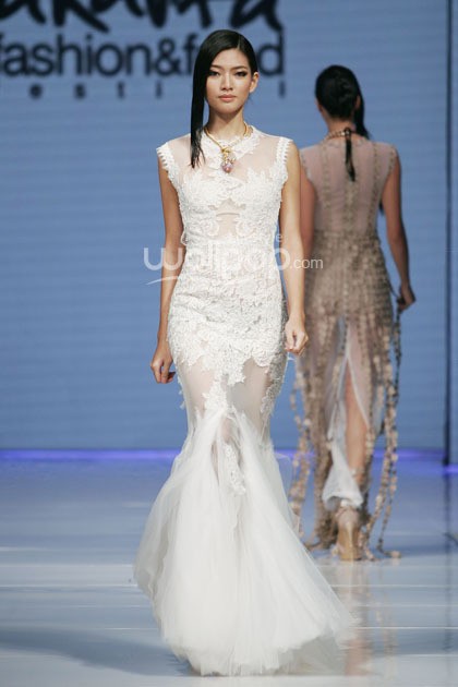 Ali Charisma The Butterfly and Crow. Jakarta Fashion & Food Festival 2014 at Grand Ballroom Harris Hotel. Kelapa Gading. 19 Mei 2013. Jakarta. [Foto: Mohammad Abduh/Wolipop]