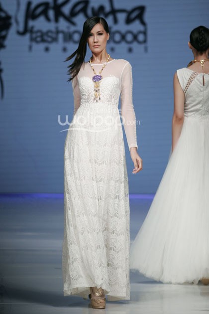 Ali Charisma The Butterfly and Crow. Jakarta Fashion & Food Festival 2014 at Grand Ballroom Harris Hotel. Kelapa Gading. 19 Mei 2013. Jakarta. [Foto: Mohammad Abduh/Wolipop]