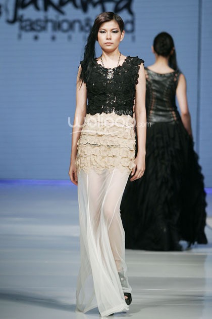 Ali Charisma The Butterfly and Crow. Jakarta Fashion & Food Festival 2014 at Grand Ballroom Harris Hotel. Kelapa Gading. 19 Mei 2013. Jakarta. [Foto: Mohammad Abduh/Wolipop]