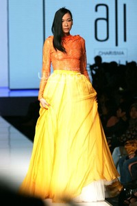 Ali Charisma The Butterfly and Crow. Jakarta Fashion & Food Festival 2014 at Grand Ballroom Harris Hotel. Kelapa Gading. 19 Mei 2013. Jakarta. [Foto: Mohammad Abduh/Wolipop]