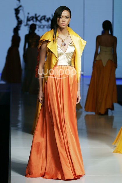 Ali Charisma The Butterfly and Crow. Jakarta Fashion & Food Festival 2014 at Grand Ballroom Harris Hotel. Kelapa Gading. 19 Mei 2013. Jakarta. [Foto: Mohammad Abduh/Wolipop]