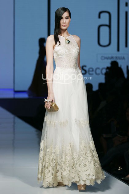 Ali Charisma The Butterfly and Crow. Jakarta Fashion & Food Festival 2014 at Grand Ballroom Harris Hotel. Kelapa Gading. 19 Mei 2013. Jakarta. [Foto: Mohammad Abduh/Wolipop]