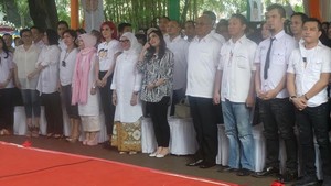 Ahmad Dhani dan Mulan Jameela Deklarasikan Dukungan ke Prabowo-Hatta