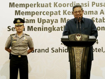 Buka Rakornas, SBY Lempar Candaan Untuk Capres