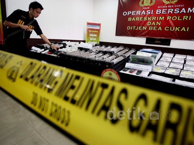 Mabes Polri Ungkap Jaringan Sabu Internasional