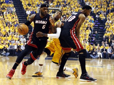 Kalahkan Pacers, Heat Samakan Kedudukan