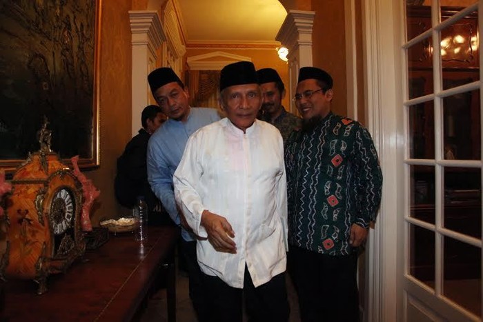SDA Tersangka, Amien Rais: Yang Penting Jangan Ada Politisasi