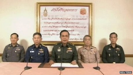 Kudeta Militer di Thailand, Panglima Serukan Warga Tetap Tenang