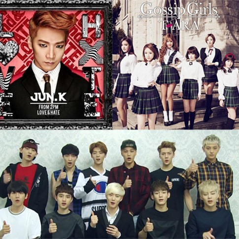 T-Ara, Jun.K 2PM dan EXO Kuasai Chart Oricon Jepang
