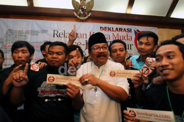 Pakde Karwo dan Gus Ipul Bantah Jadi Timses Prabowo-Hatta