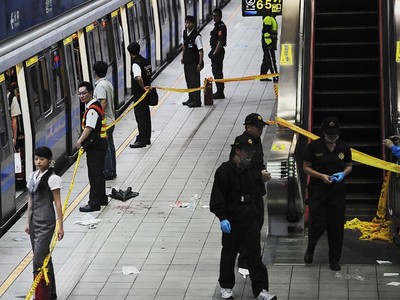 Aksi Penusukan di Kereta Bawah Tanah Taiwan