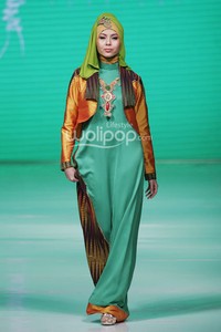 Lia Afif Fearless Beauty, Moslem Wear My Faith and I by APPMI at Grand Ballroom Harris Hotel, Kelapa Gading, 20 Mei 2013. Jakarta. (Foto by Mohammad Abduh/Wolipop)