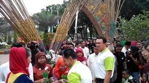 Buka Flona 2014, Ahok Ceritakan Bunga Anggreknya