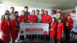 Bantu Korban Topan Haiyan di Filipina, AirAsia Salurkan Bantuan US$ 2,17 Juta