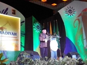 Di Tanwir Muhammadiyah, Din Syamsudin Sindir Kinerja SDA dan Puji JK