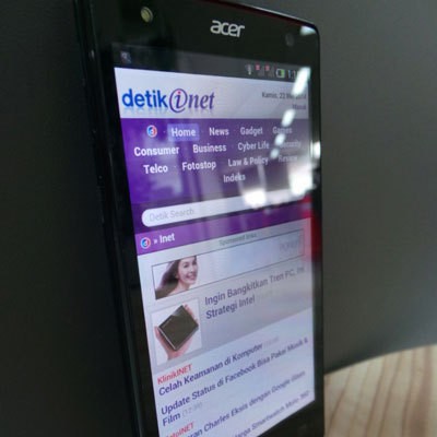 Acer Liquid E3: Quad Core, RAM 2GB, di Bawah Rp 3 Juta Acer Liquid E3: Quad Core, RAM 2GB, di Bawah Rp 3 Juta