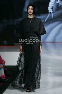 Kursien Karzai Story of Kayan Moslem Wear My Faith and I by APPMI. Jakarta Fashion & Food Festival 2014 at Grand Ballroom Harris Hotel. Kelapa Gading. Jakarta. [Foto: Mohammad Abduh/Wolipop]