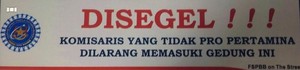 Manajemen Pertamina Belum Tahu Kantor Komisarisnya akan Disegel