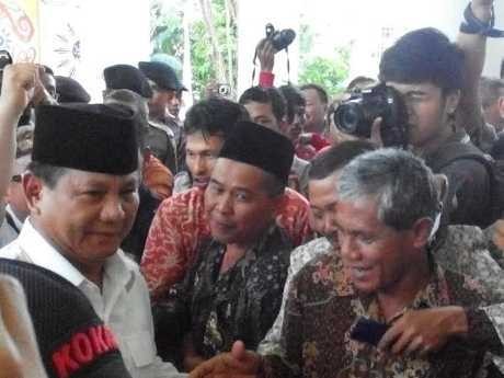 Tiba di Tanwir Muhammadiyah, Prabowo Disambut Takbir