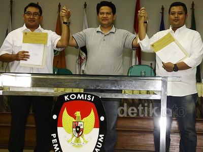 Jokowi-JK dan Prabowo-Hatta Lolos Tes Kesehatan