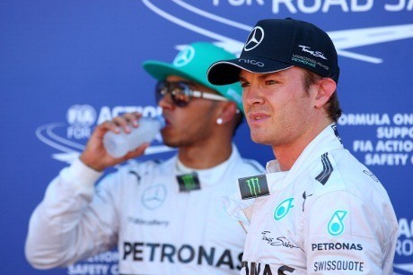Rosberg Catat Waktu Tercepat, Hamilton Kedua