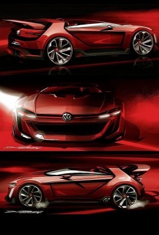 Agresivitas Sebuah VW GTI Roadster Vision Gran Turismo