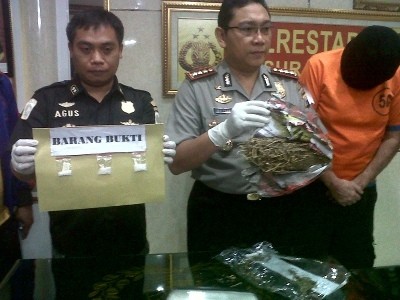 Simpan Ganja dan Sabu, WN Australia Diamankan