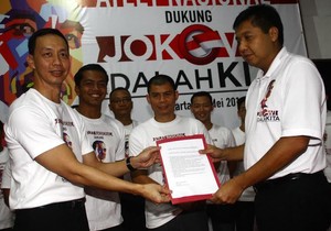 Chris John Cs Deklarasikan Dukungan untuk Jokowi-JK