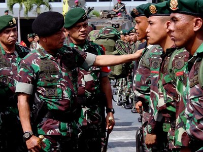 Panglima TNI Berangkatkan 2.488 Prajurit Latgab TNI