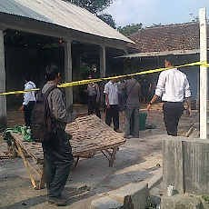 Polresta Kediri Buru Pelaku Pengrusakan Rumah Kades Woko