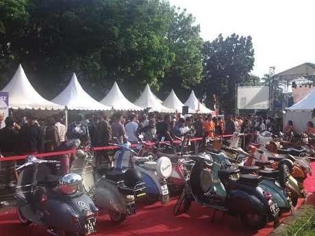Jakarta Mods Mayday, Pestanya Para Pecinta Vespa