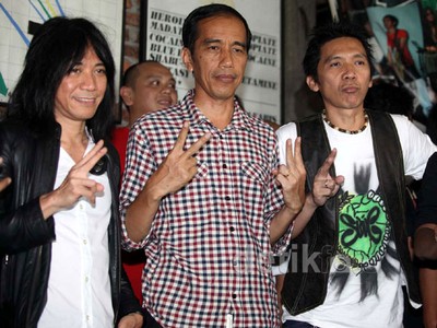 Jokowi Bertemu Slank