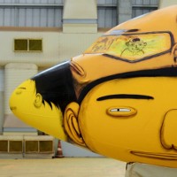 Sambut World Cup, Pesawat Brazil Berhias Mural