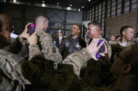 Obama Minta 9.800 Pasukan AS Tetap di Afghanistan Hingga Akhir 2014