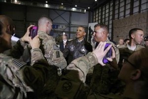 Obama Minta 9.800 Pasukan AS Tetap di Afghanistan Hingga Akhir 2014